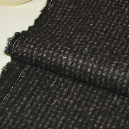 Твид костюмный с мохером остаток