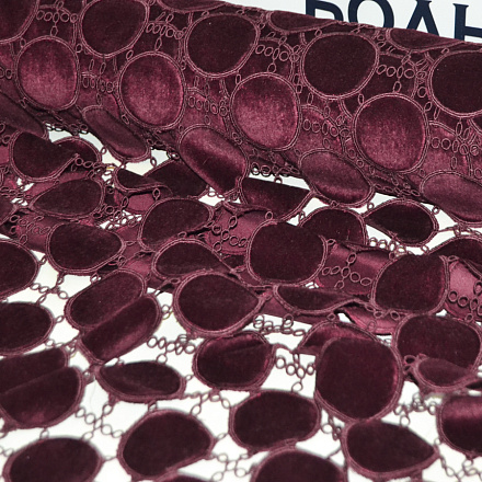 Макраме бархатное