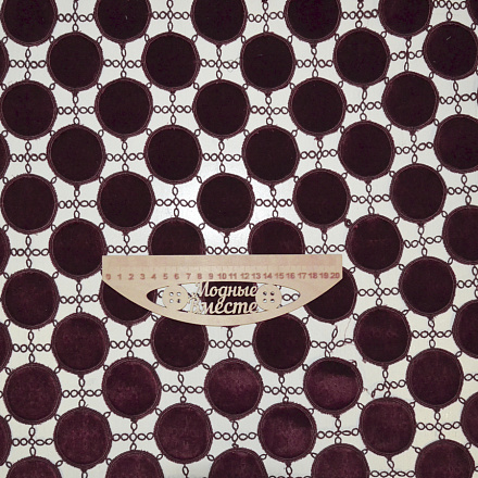 Макраме бархатное