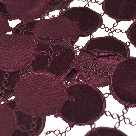 Макраме бархатное