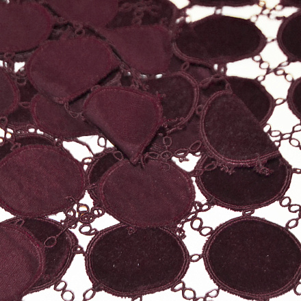 Макраме бархатное