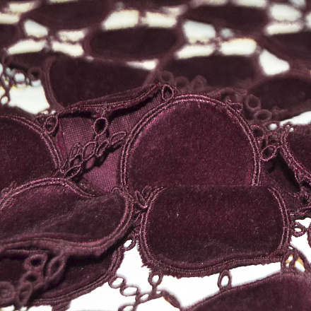 Макраме бархатное