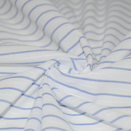 Батист с жаккардовой полоской