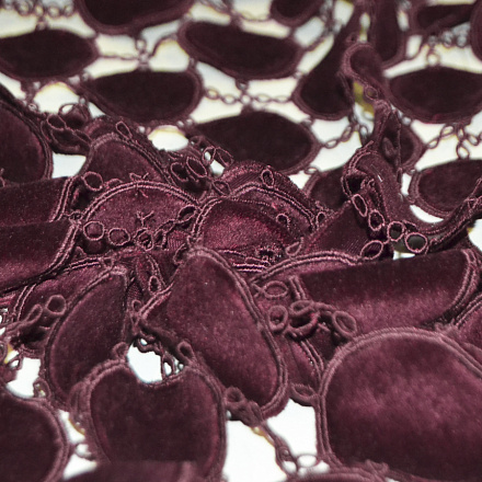 Макраме бархатное