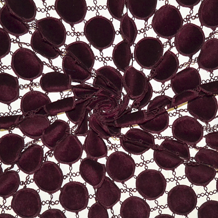 Макраме бархатное